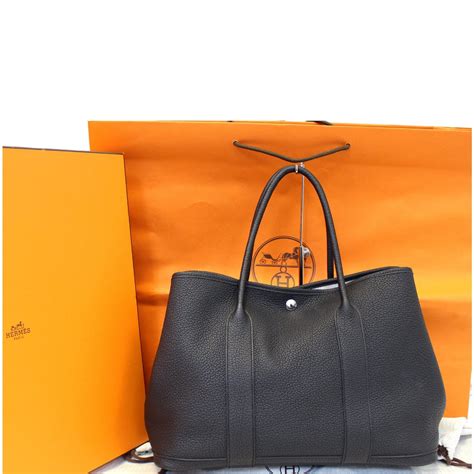 hermes garden party canvas bag